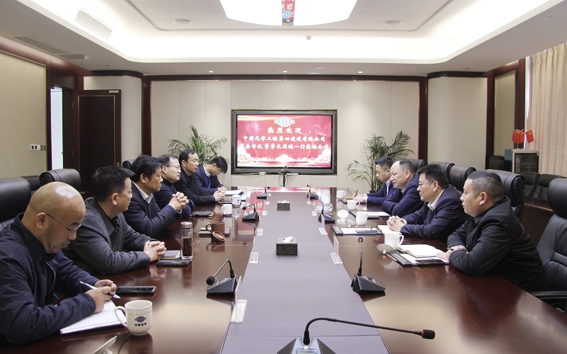 公司主要領導赴廬、蓉拜訪多家兄弟單位