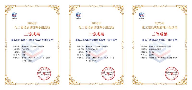 求索攻堅(jiān) 敢為人先⑤ | 四化建多項(xiàng)技術(shù)成果獲行業(yè)表彰和國(guó)家專利